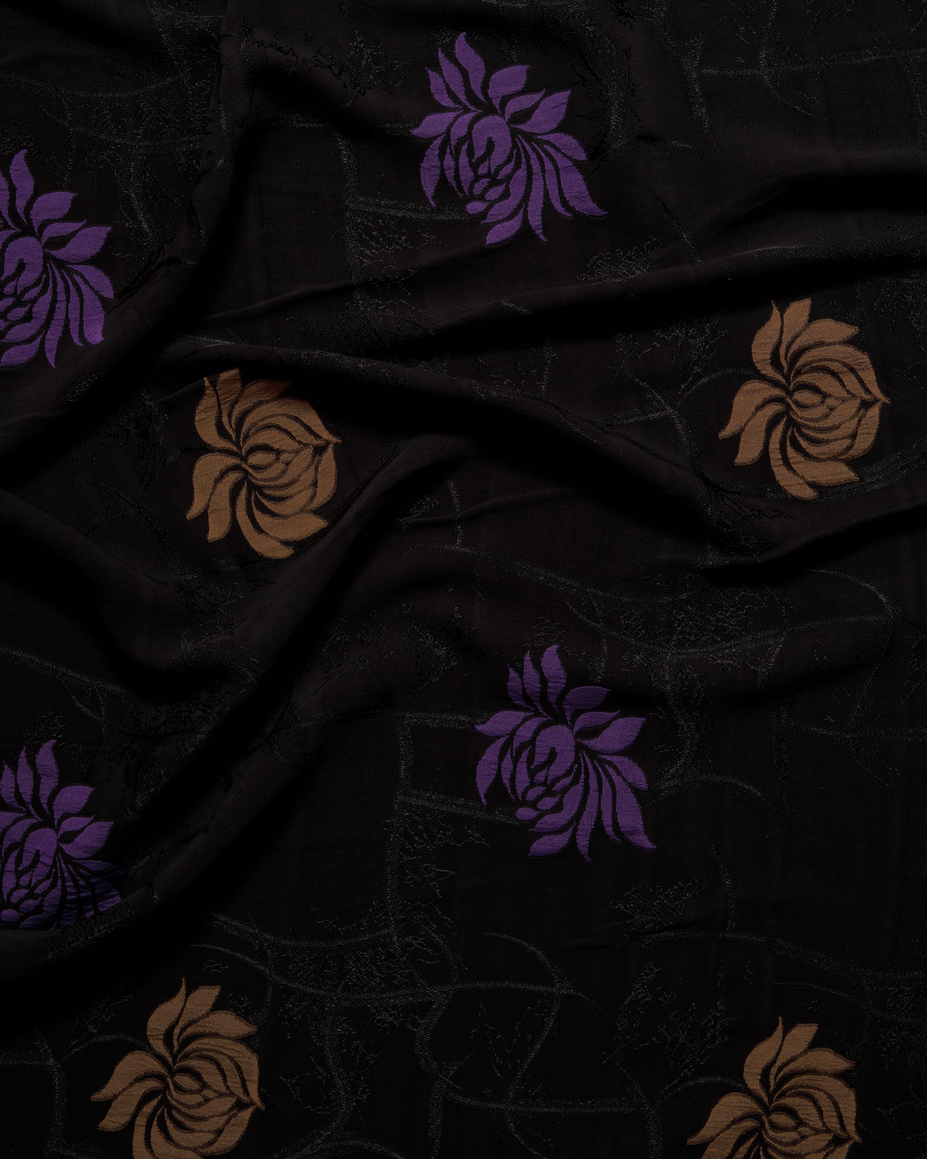 Silk Embossed Jacquard - Hiba Fabrics