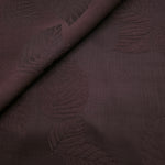 Soft drape warm beige botanical leaf print viscose dress fabric