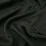 Dark green petal flower viscose fabric for modest dresses and apparel