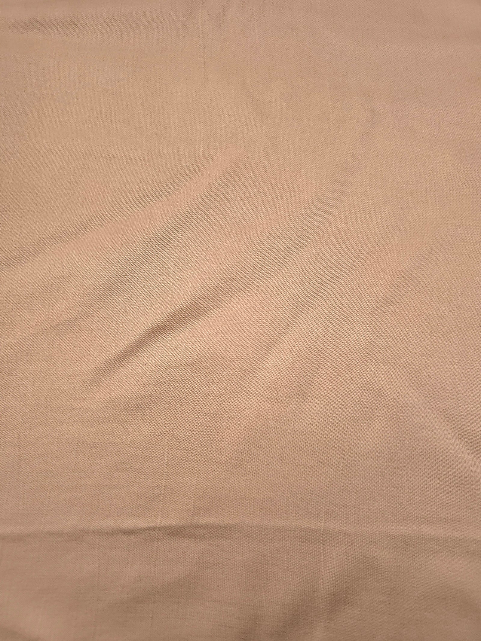 Breathable warm beige 100% viscose plain fabric for lightweight clothing