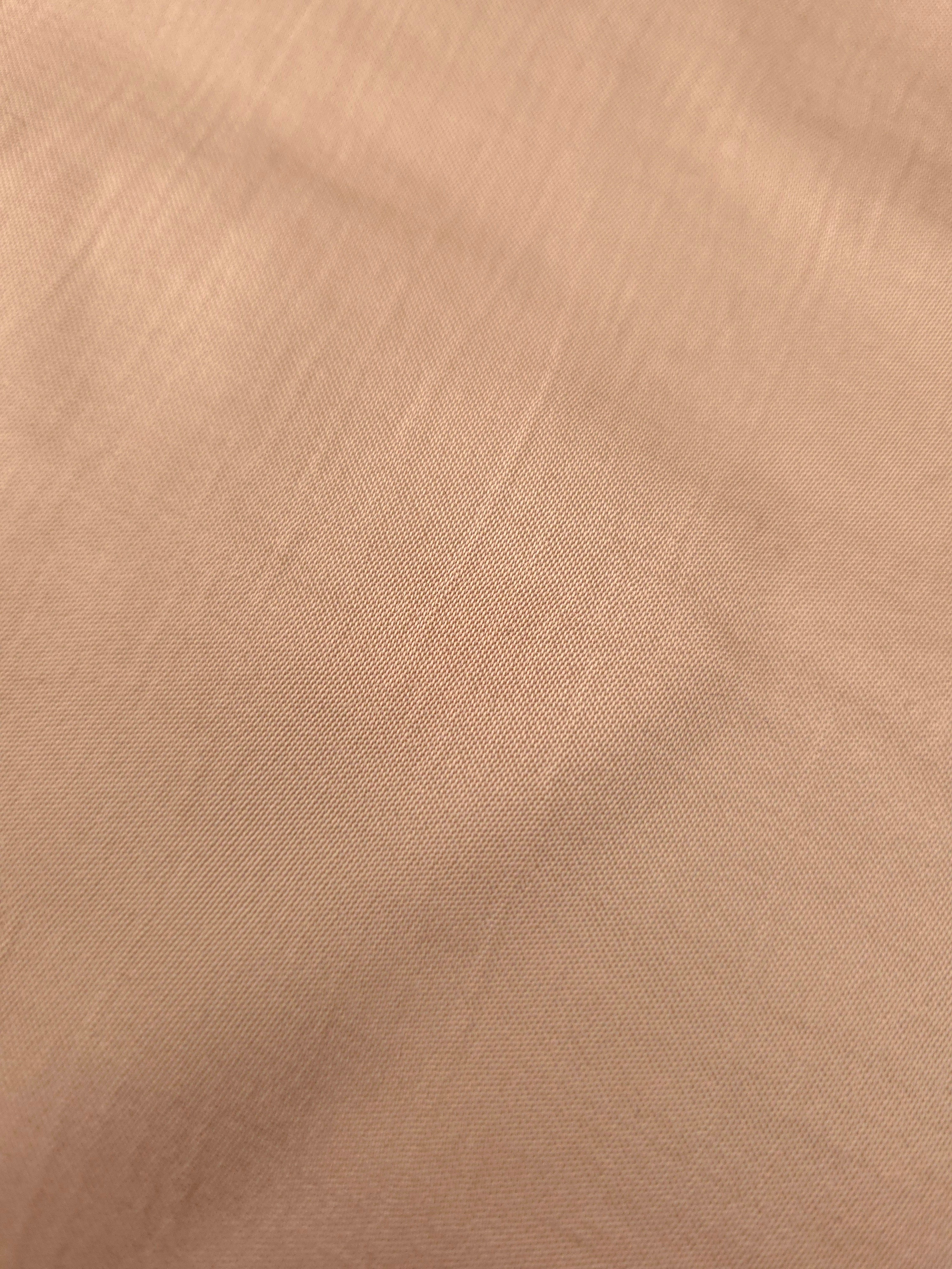Soft drape warm beige plain viscose fabric for dresses and modestwear