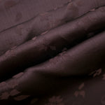 Soft drape warm beige stylized leaf print viscose dress fabric