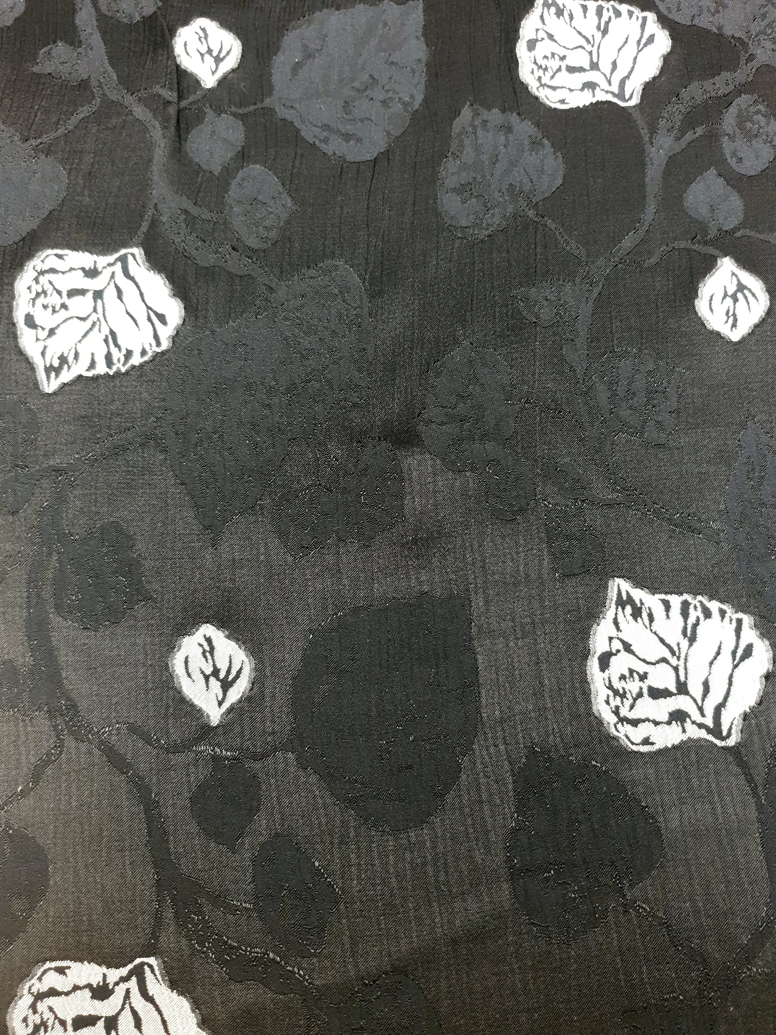 Viscose Embossed Two-Tone Jacquard Fabric
