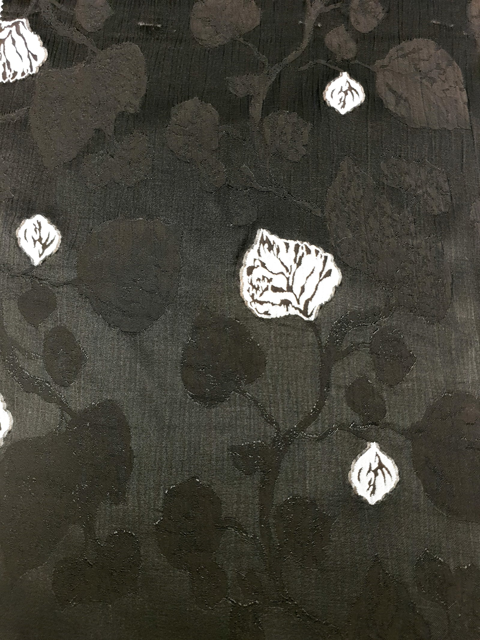 Viscose Embossed Two-Tone Jacquard Fabric