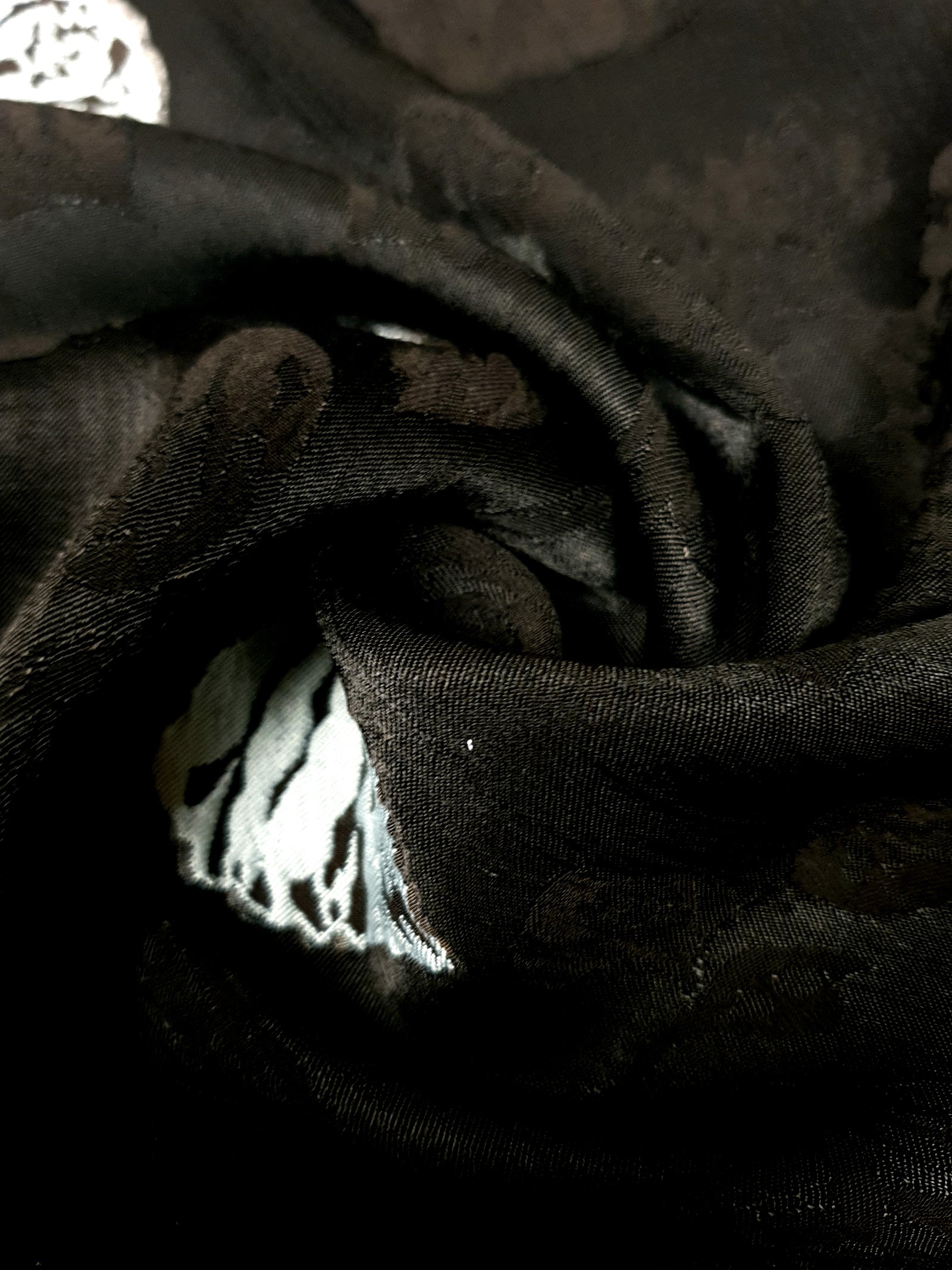Viscose Embossed Two-Tone Jacquard Fabric