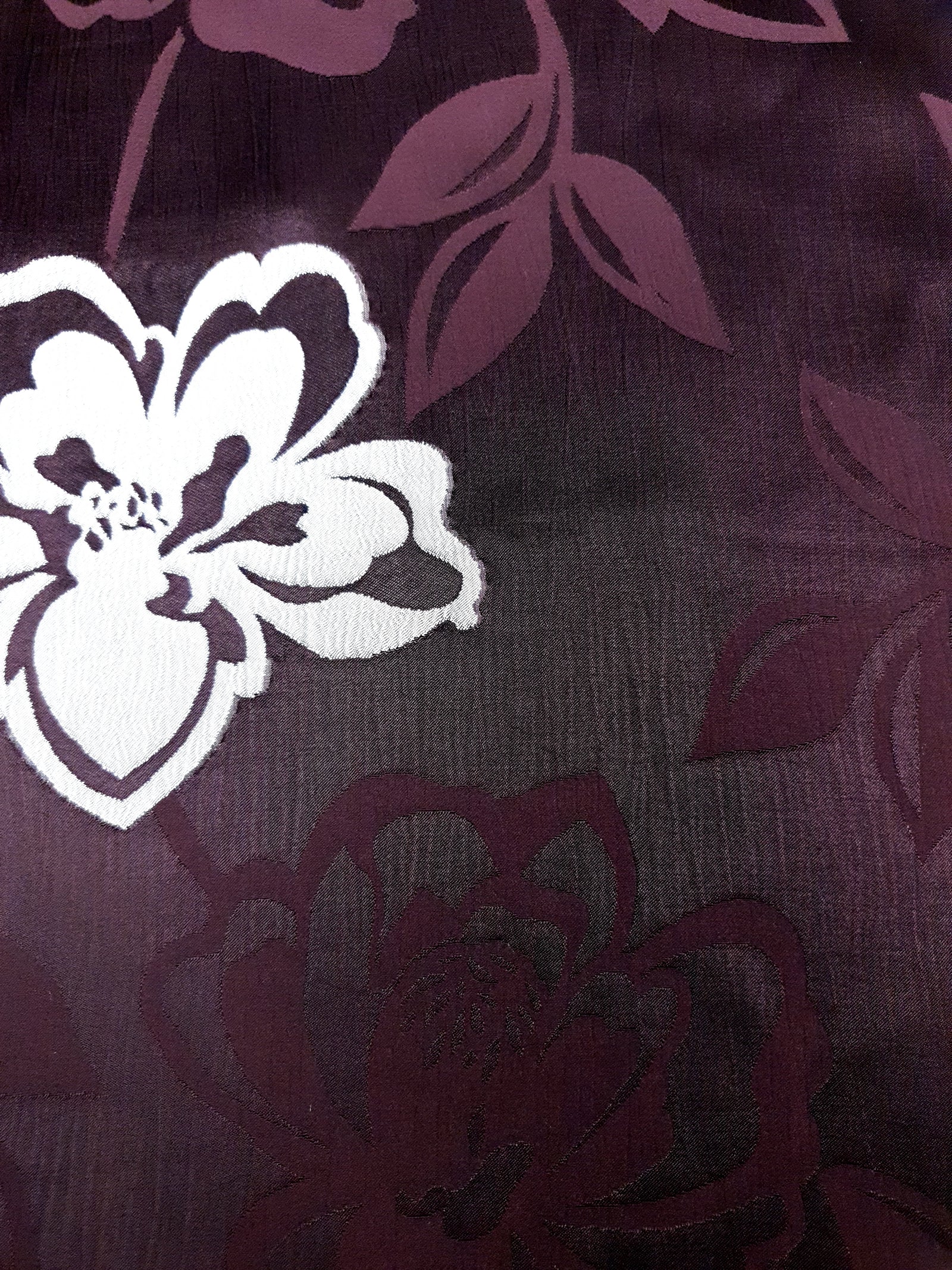 Viscose Embossed Two-Tone Jacquard Fabric