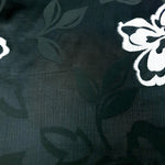 Close view of soft viscose jacquard fabric for dresses and layers.