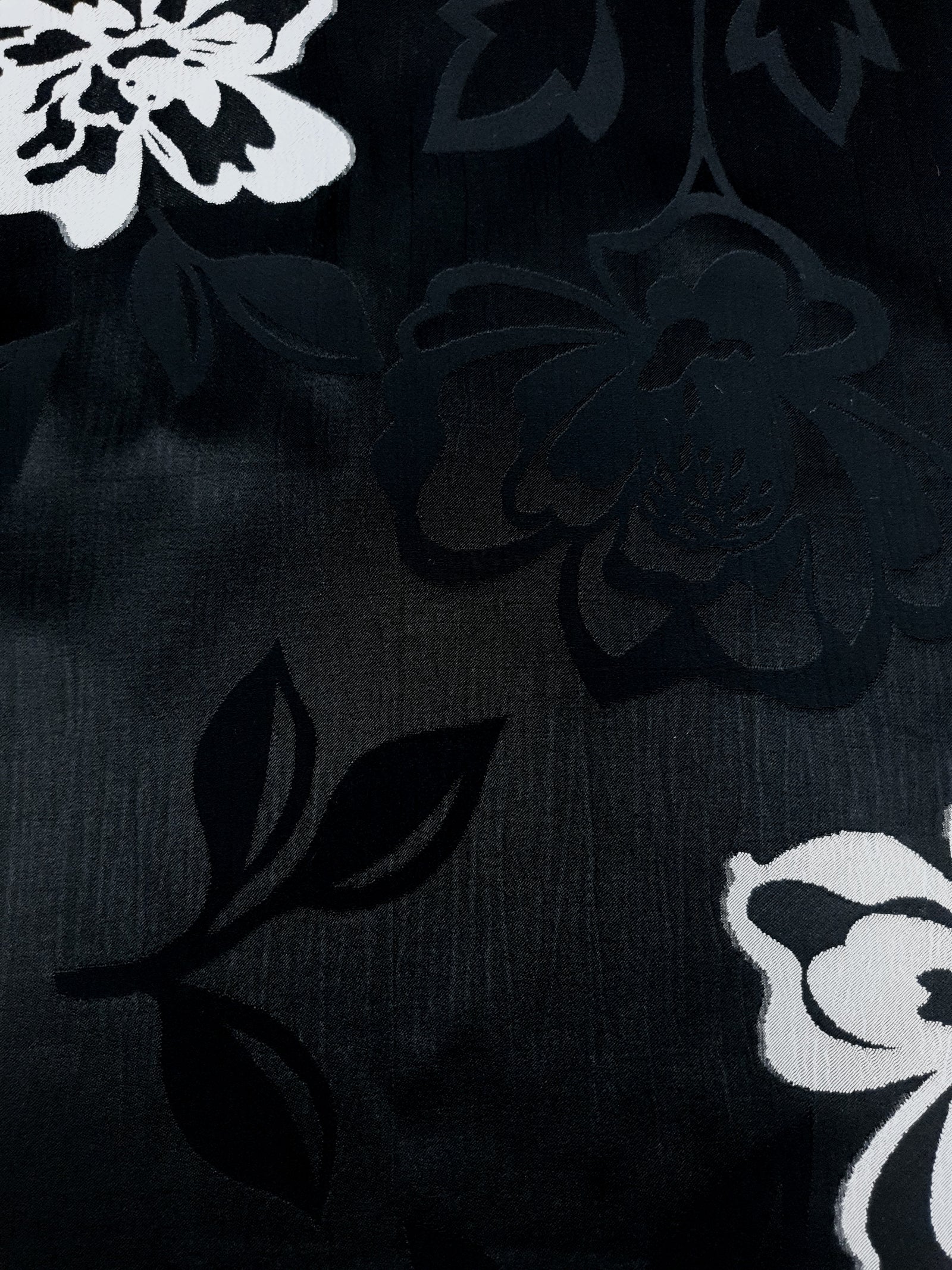Viscose Embossed Two-Tone Jacquard Fabric
