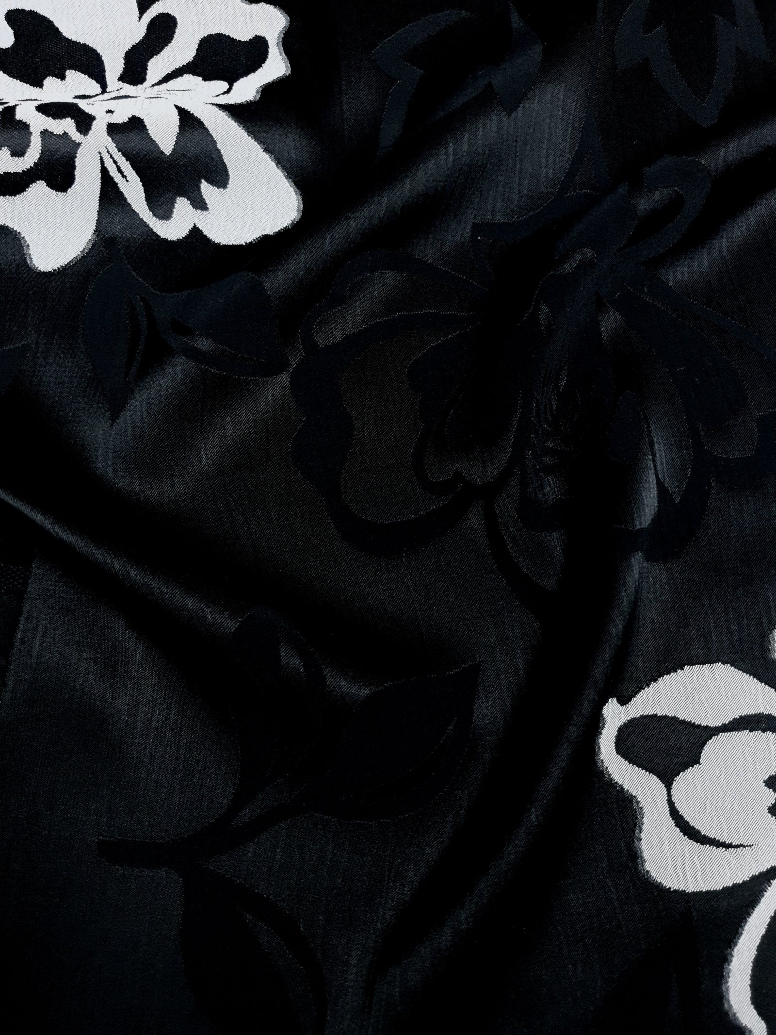 Viscose Embossed Two-Tone Jacquard Fabric
