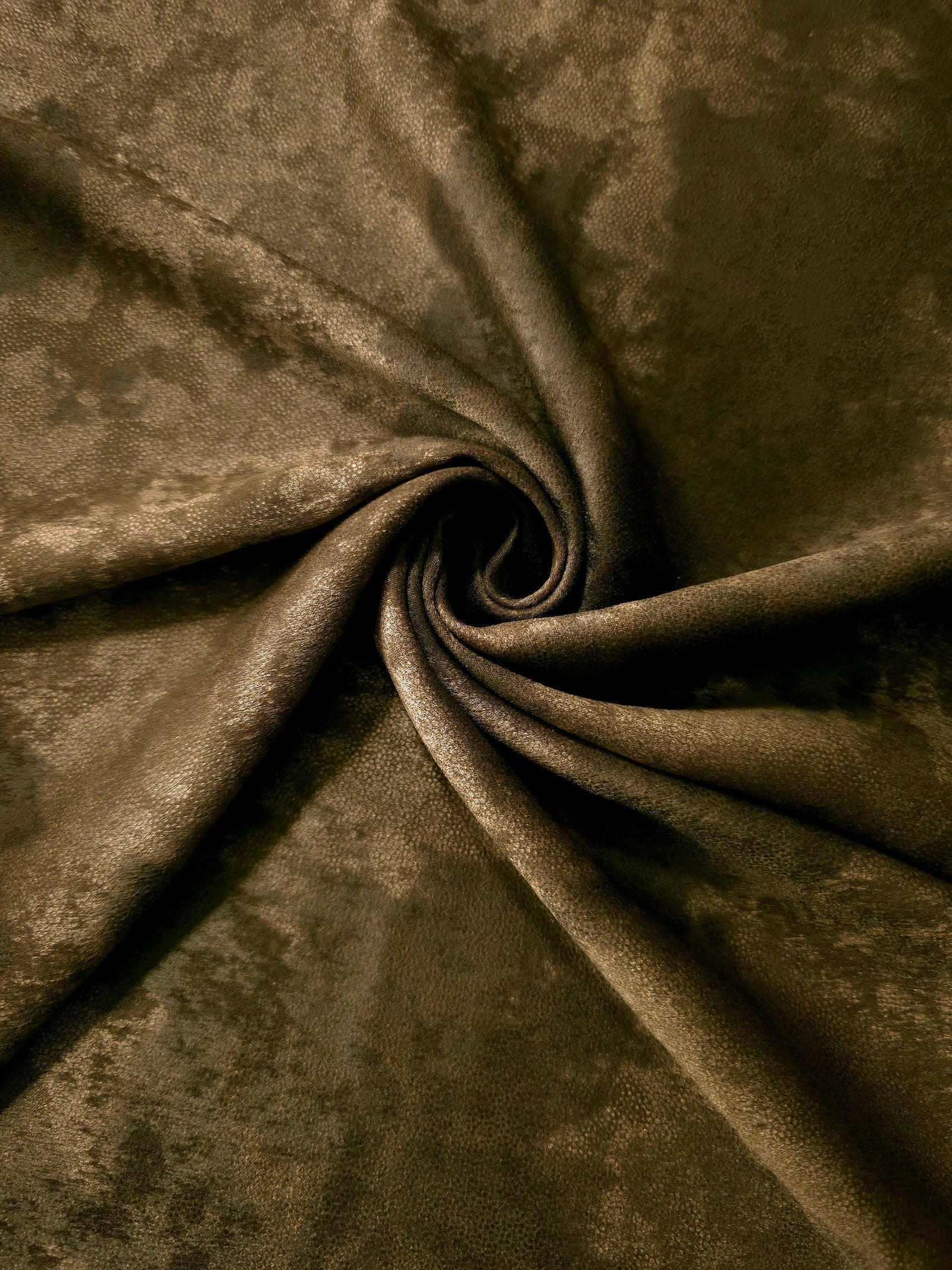 Silky Designed Foil Pattern Fabric - Marble Vein Foil