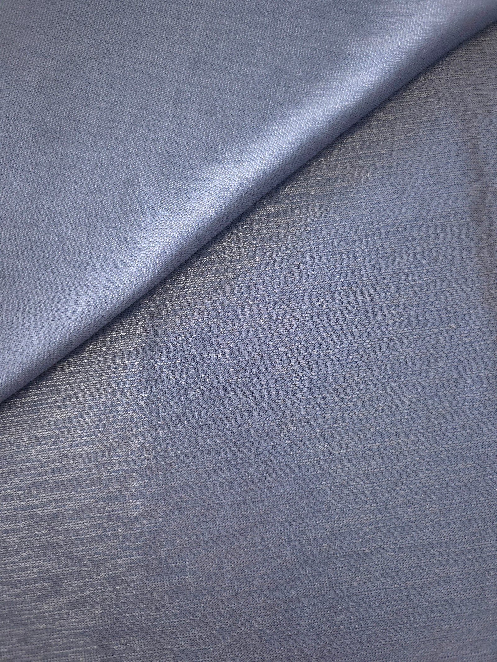Premium Plisse Metallic Lame Stretch Jersey