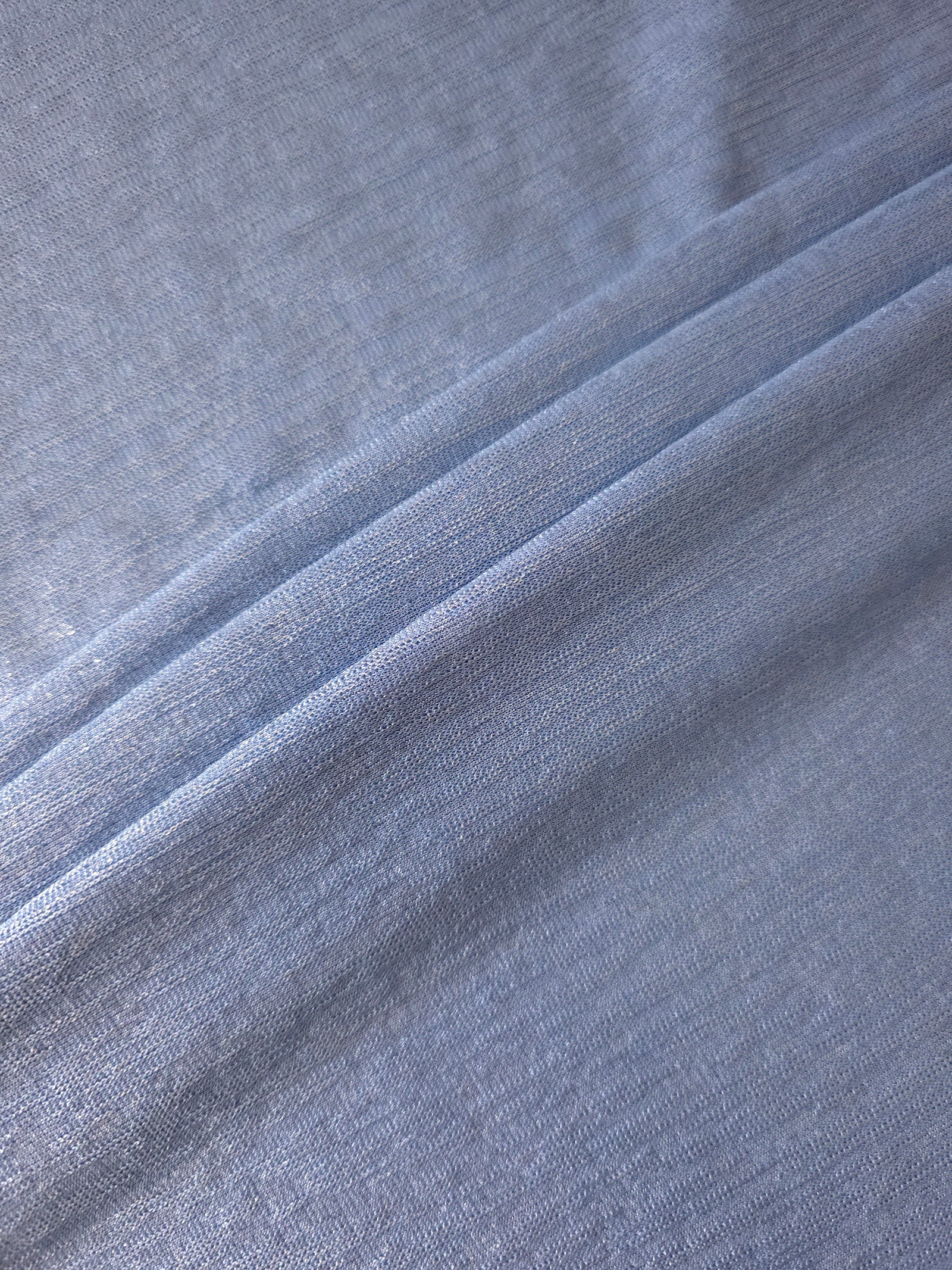 Premium Plisse Metallic Lame Stretch Jersey