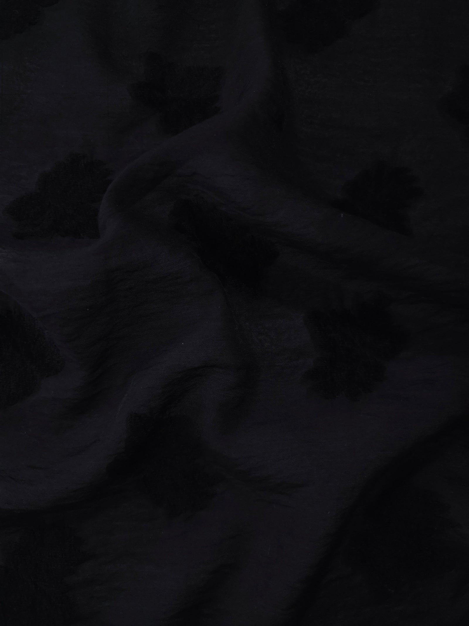 Sheer Lightweight Viscose Embossed Jacquard Fabric