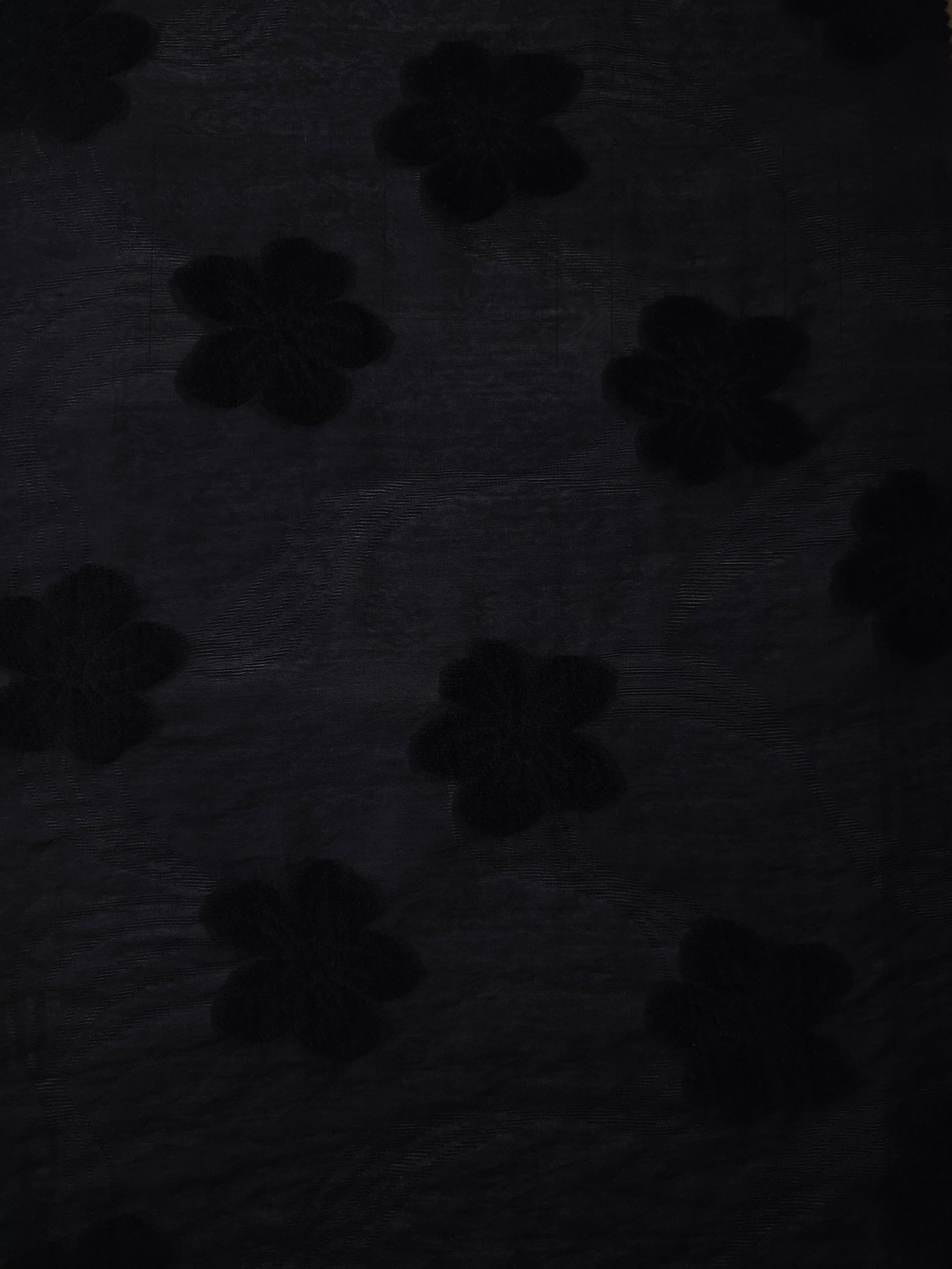 Sheer Lightweight Viscose Embossed Jacquard Fabric