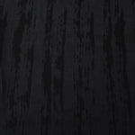Black lyocell viscose jacquard with vertical bark stripe texture for structured dresses.