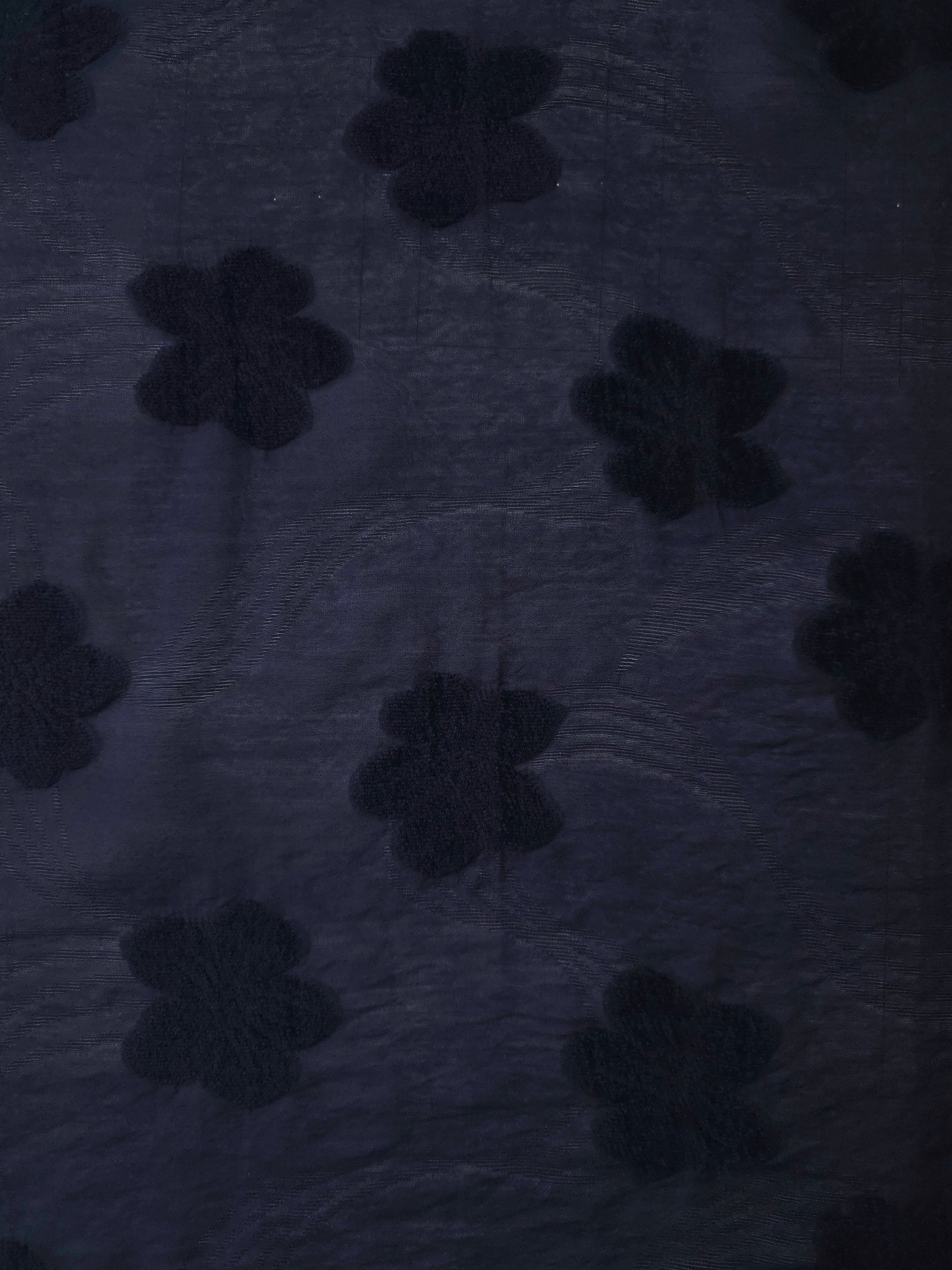 Sheer Lightweight Viscose Embossed Jacquard Fabric