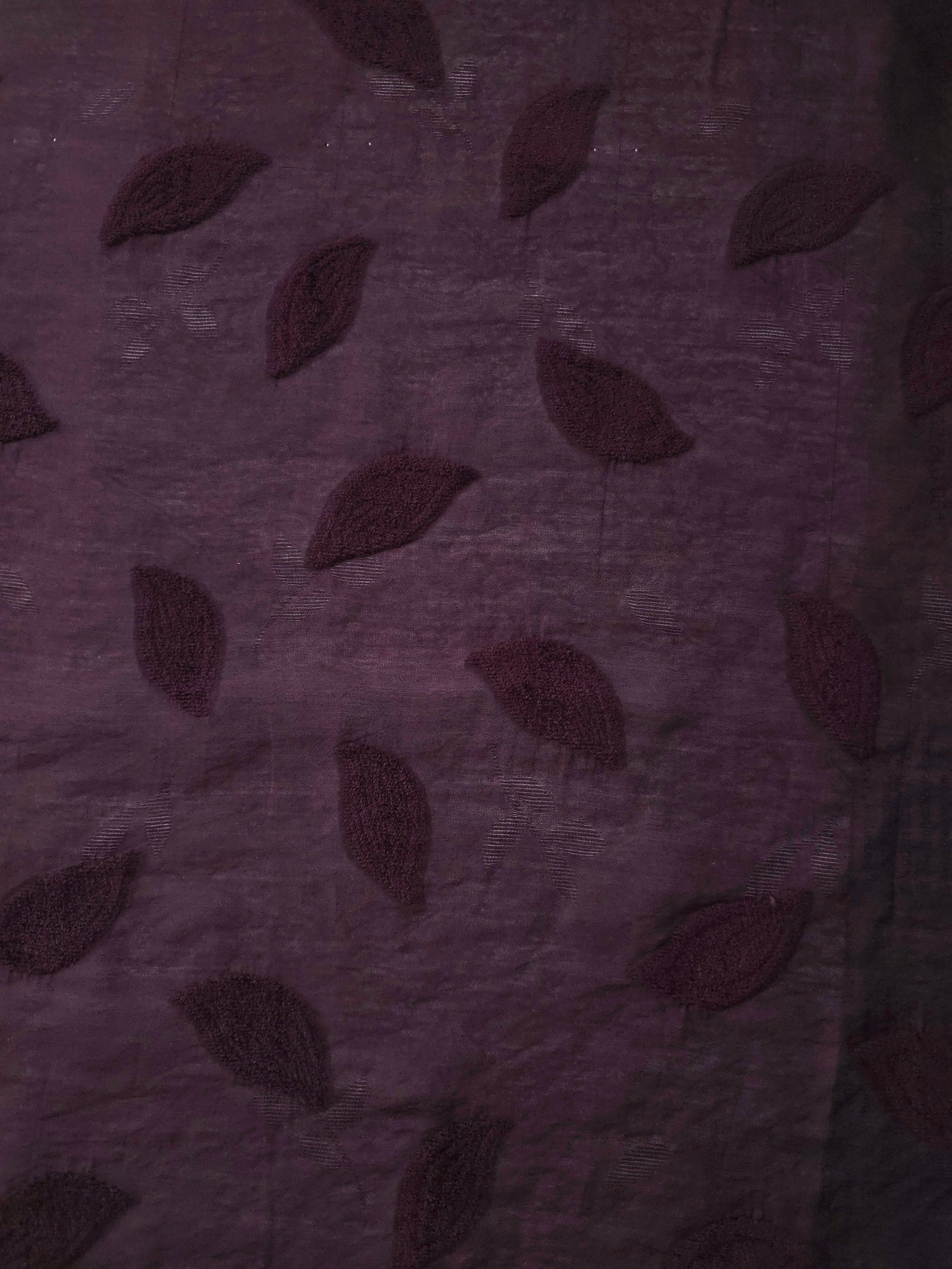 Sheer Lightweight Viscose Embossed Jacquard Fabric