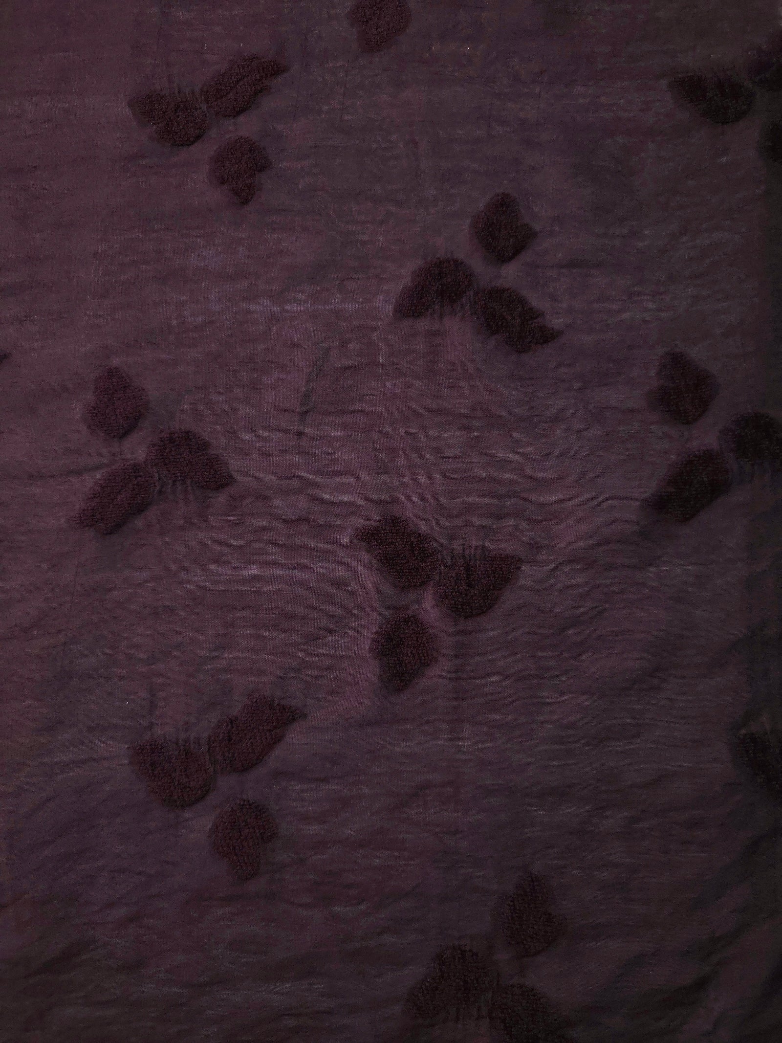 Sheer Lightweight Viscose Embossed Jacquard Fabric