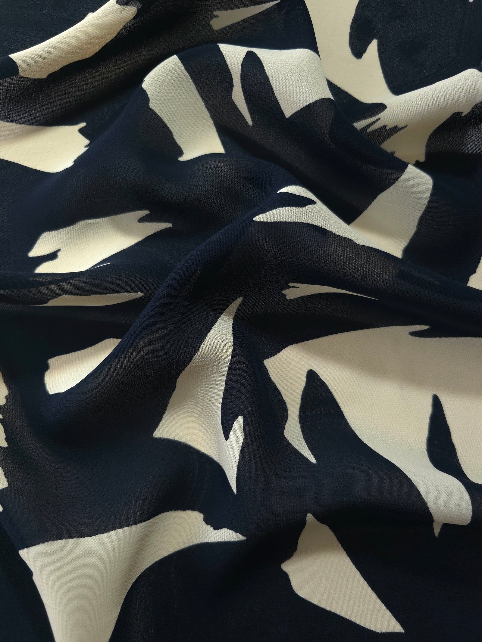 Chiffon Rayon Emprime Fabric