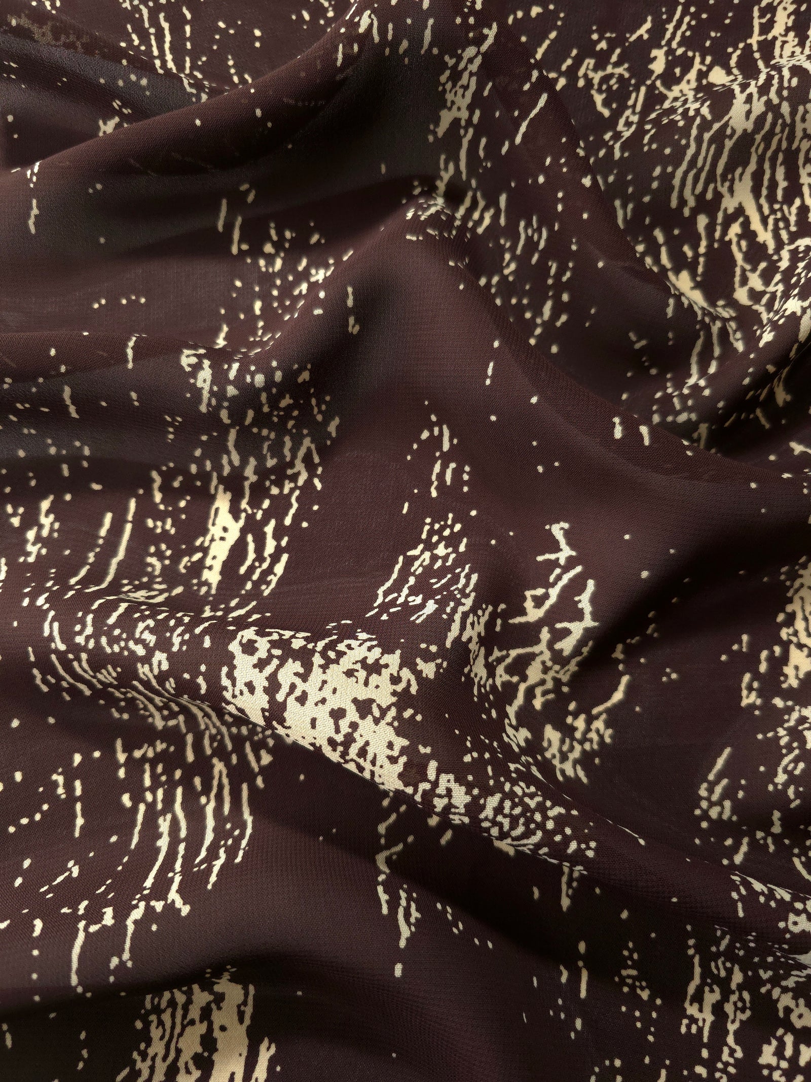 Chiffon Rayon Emprime Fabric