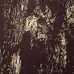 Wide view of brown graphic print rayon chiffon fabric by the meter.