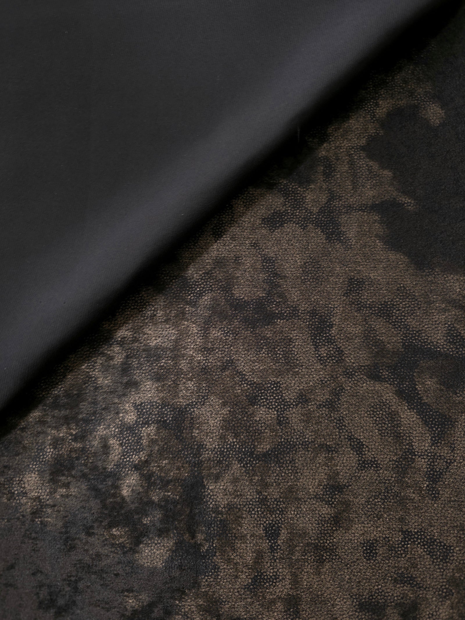 Silky Designed Foil Pattern Fabric - Marble Vein Foil