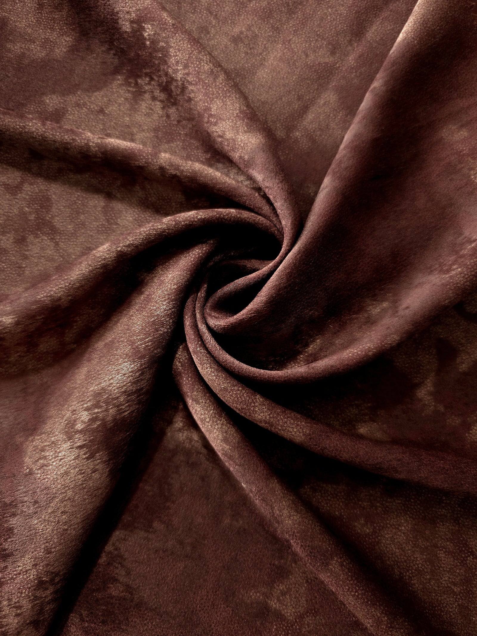 Silky Designed Foil Pattern Fabric - Marble Vein Foil