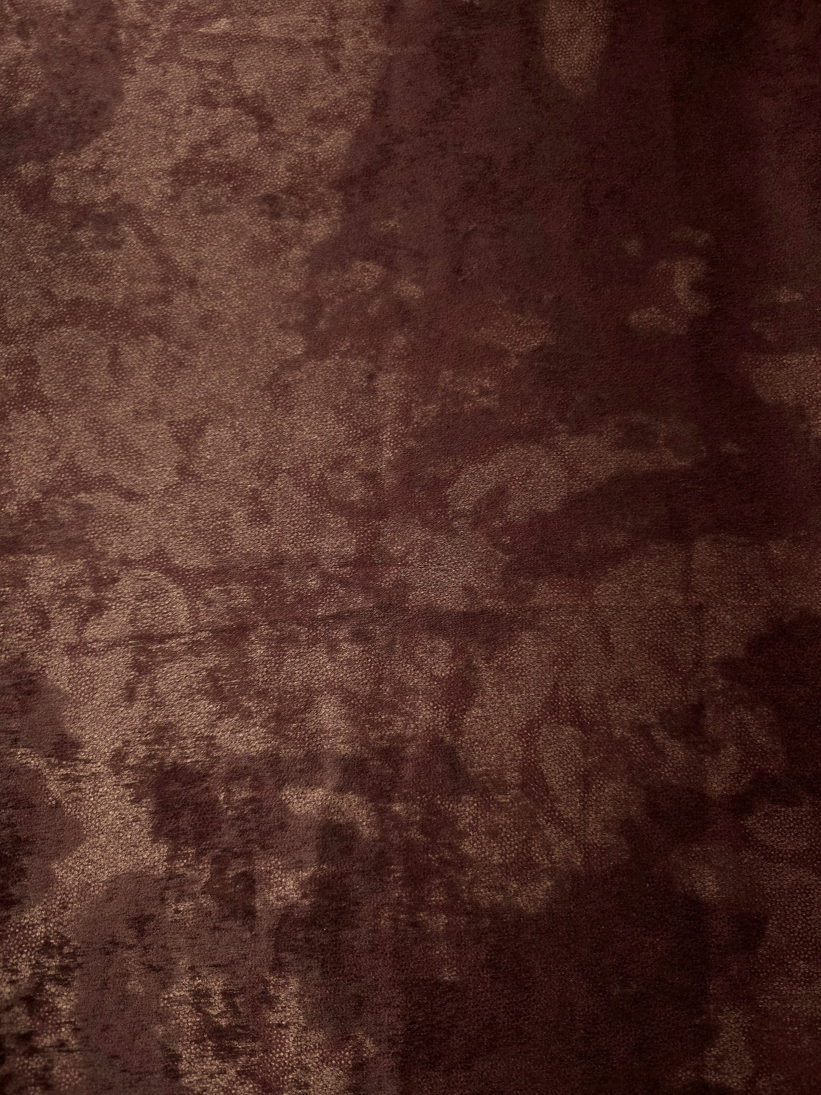 Silky Designed Foil Pattern Fabric - Marble Vein Foil