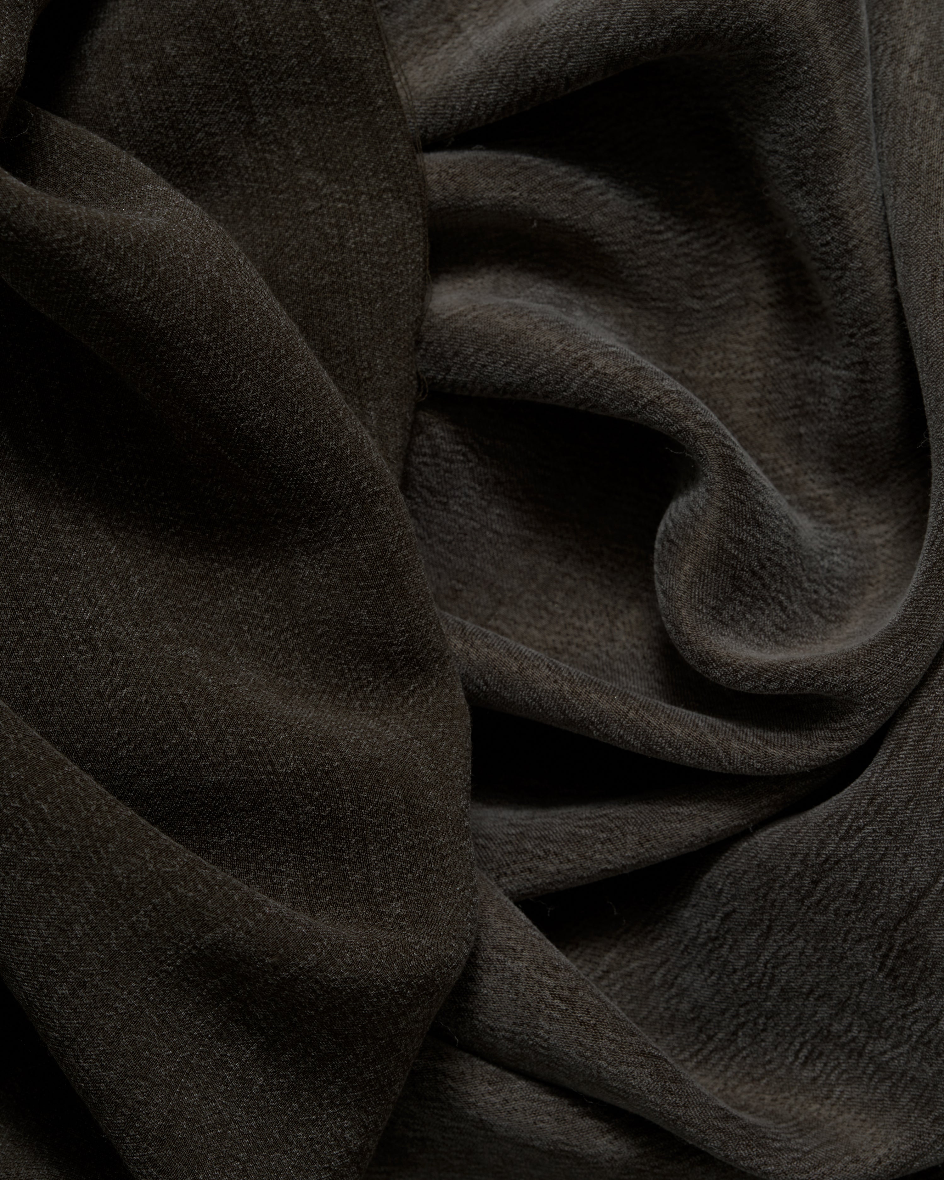 Sandwashed Cupro Viscose Stone Grey - Hiba Fabrics