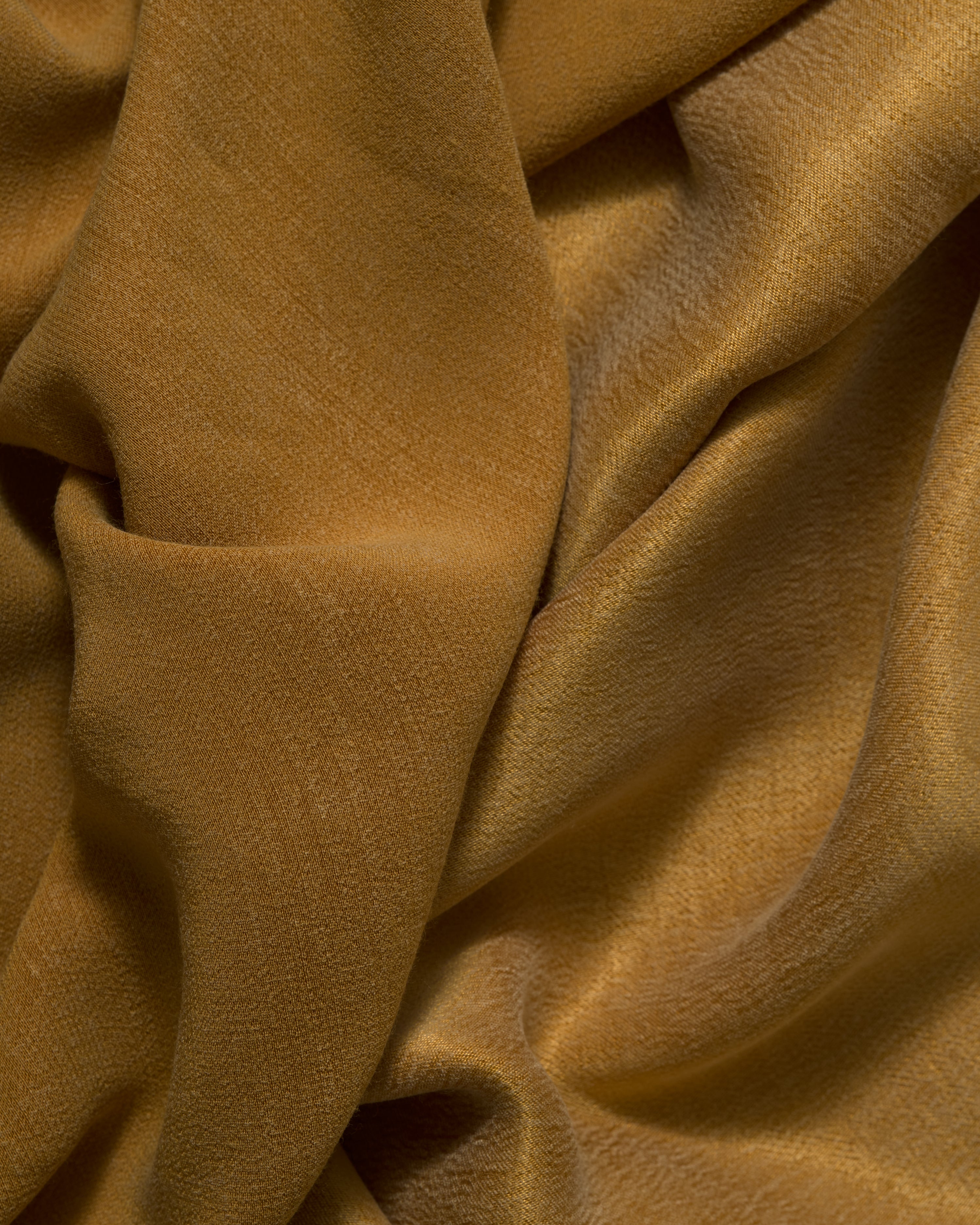 Sandwashed Cupro Viscose Sunglow Gold - Hiba Fabrics