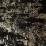 Flat view of Black Bronze Lurex Italiano fabric showing its metallic foil surface for luxury apparel.