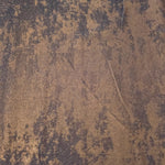 Flat view of Cocoa Bronze Lurex Italiano fabric showing its metallic foil surface for luxury apparel.