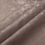 Rosette drape of Dusty Mauve Lurex Italiano fabric emphasizing shimmer for kaftans and occasionwear.