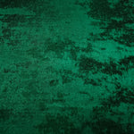 Flat view of Emerald Green Lurex Italiano fabric showing its metallic foil surface for luxury apparel.
