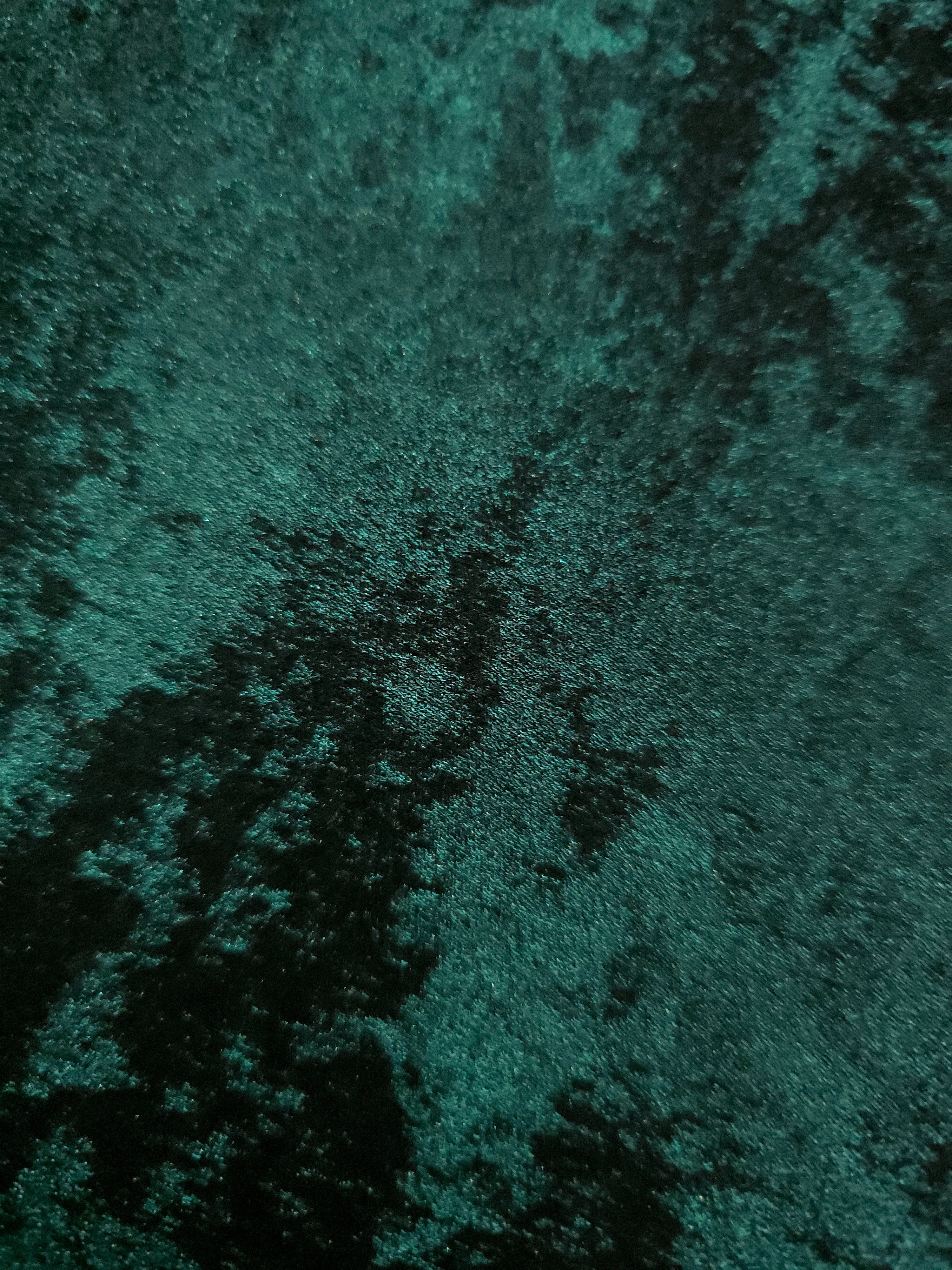 Macro detail of Emerald Teal Lurex Italiano metallic fabric pearl shimmer