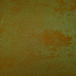 Flat view of Golden Olive Lurex Italiano fabric showing its metallic foil surface for luxury apparel.