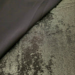 Reverse side of Graphite Silver Lurex Italiano fabric showing the backing and metallic finish for garment production.
