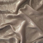 Reverse side of Ivory Pearl Lurex Italiano fabric showing the backing and metallic finish for garment production.