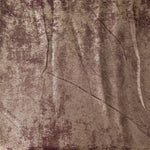 Flat view of Mushroom Taupe Lurex Italiano fabric showing its metallic foil surface for luxury apparel.