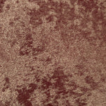 Macro close-up of Rose Bronze Lurex Italiano fabric revealing metallic texture for designer apparel.