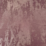 Flat view of Rose Mauve Lurex Italiano fabric showing its metallic foil surface for luxury apparel.