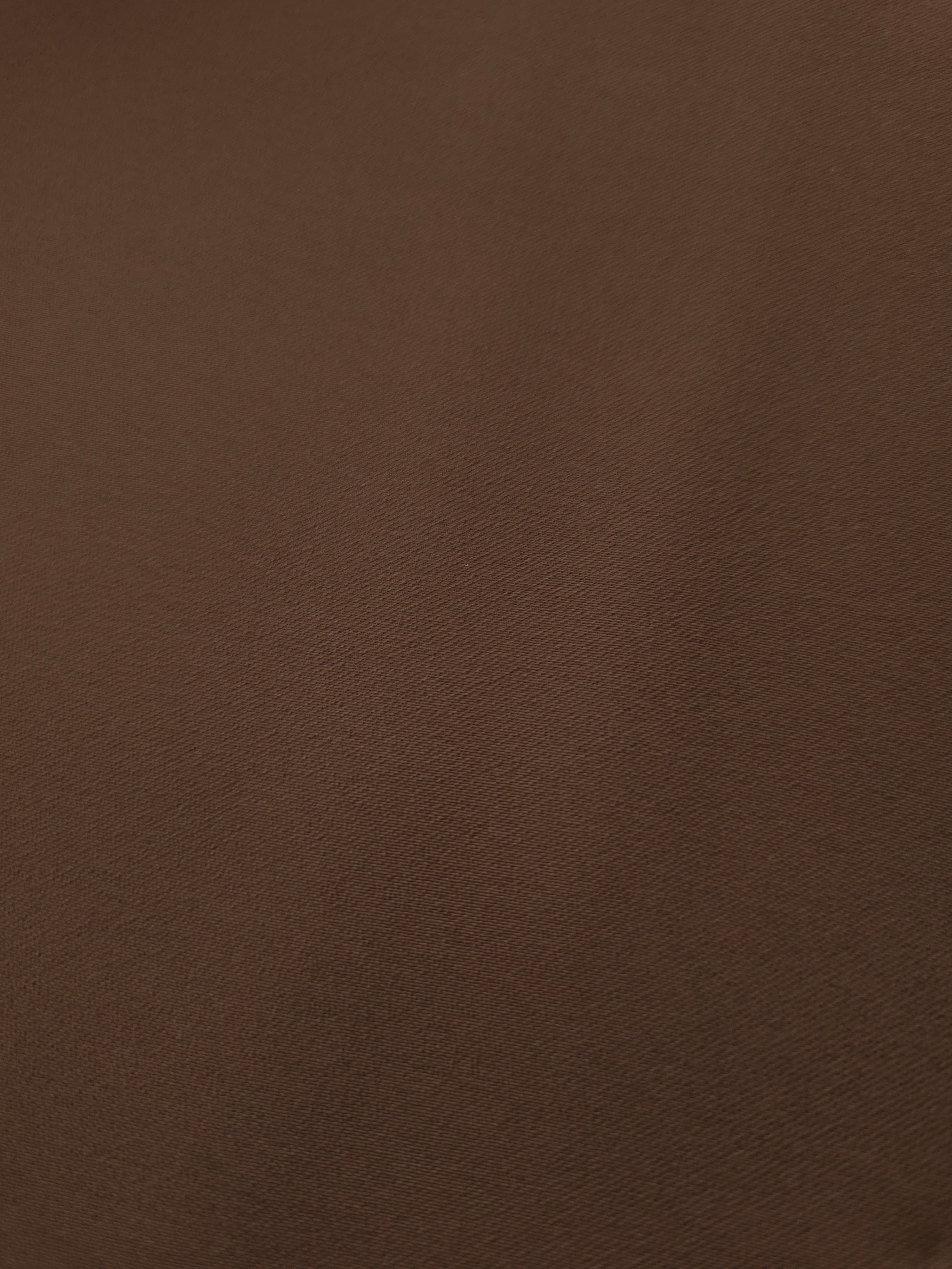 Close-up Cocoa Taupe Silky Italian Crepe showing its fine woven texture and soft hand, ideal for wrap dresses, wide-leg trousers and dressy co-ords.