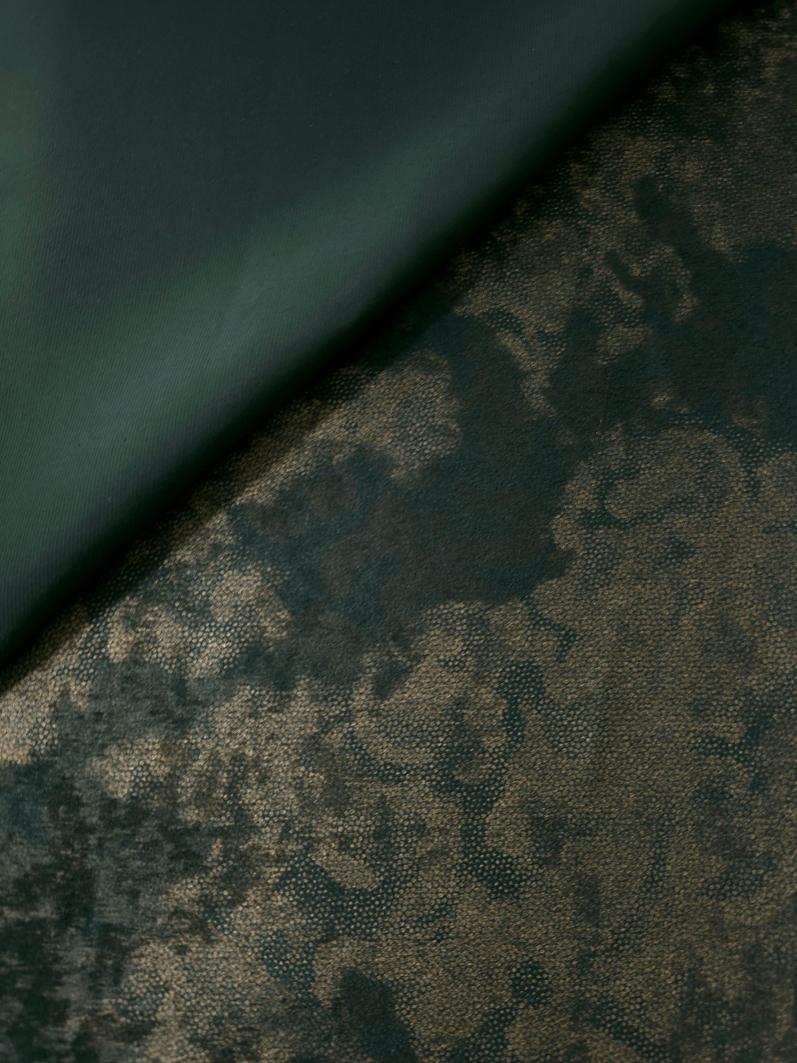 Silky Designed Foil Pattern Fabric - Marble Vein Foil