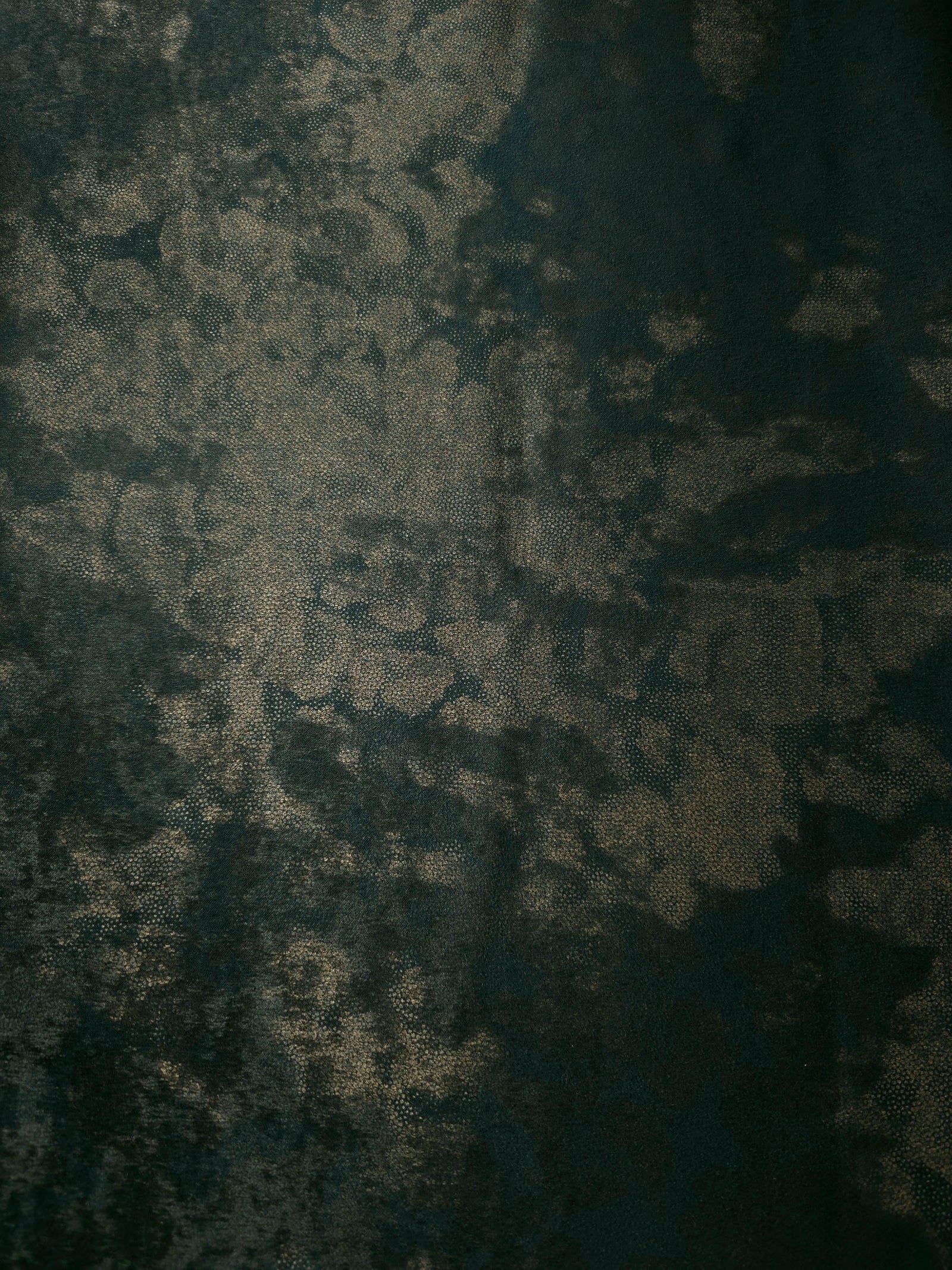 Silky Designed Foil Pattern Fabric - Marble Vein Foil