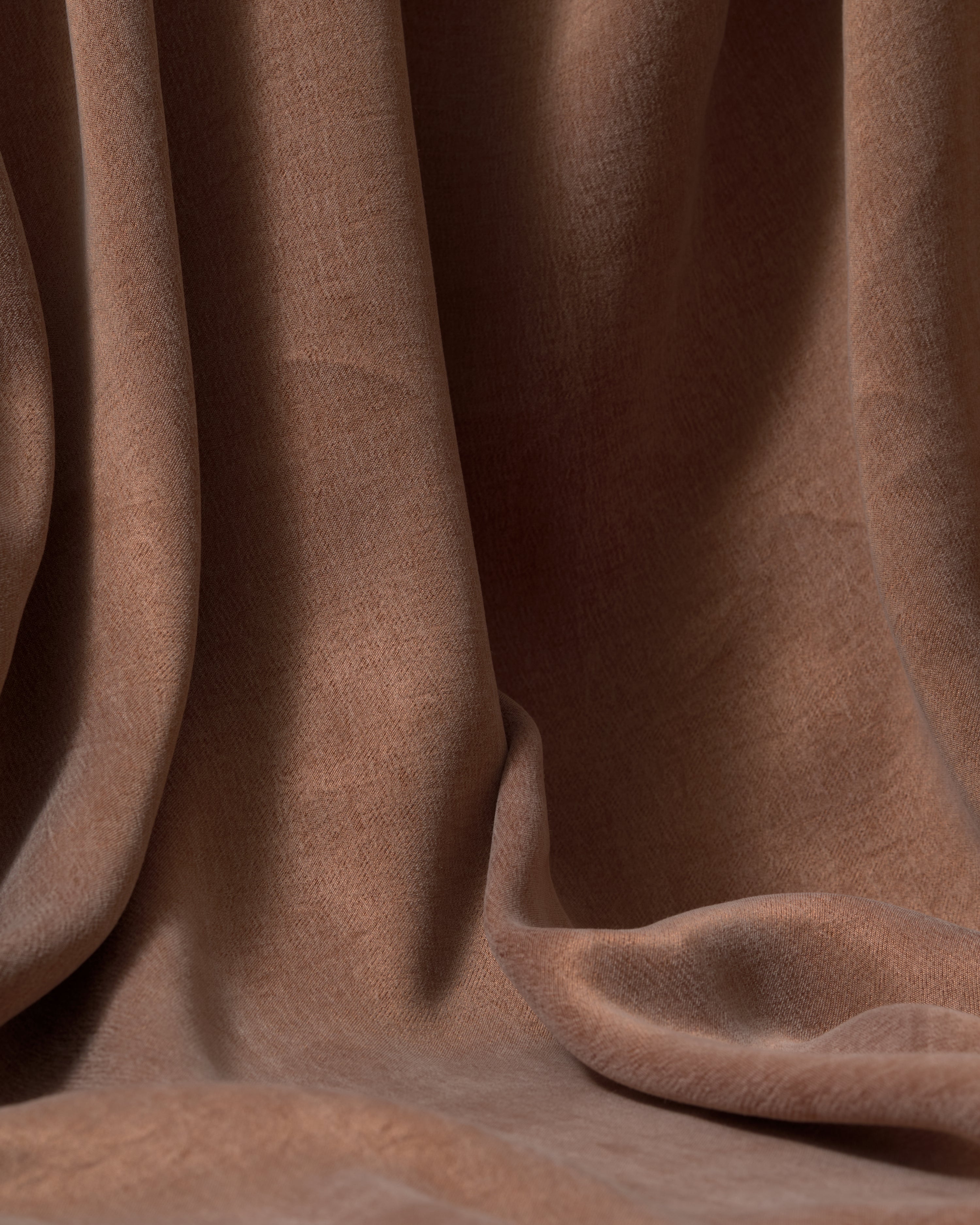Sandwashed Cupro Viscose Caramel Beige - Hiba Fabrics
