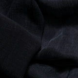 Sandwashed Cupro Viscose Navy Blue - Hiba Fabrics