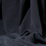 Sandwashed Cupro Viscose Navy Blue - Hiba Fabrics