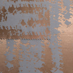 Front and reverse of the copper animal print colorway, the back side noticeably softer and more matte