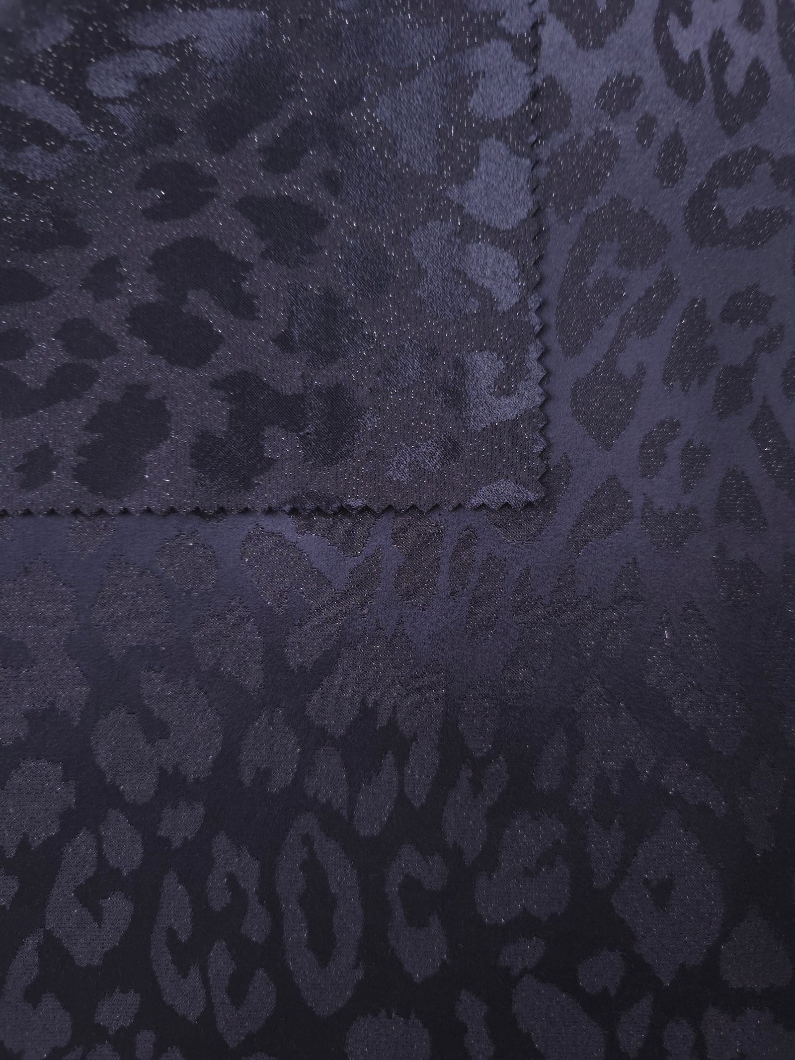 Metallic Motif Woven Jacquard Fabric