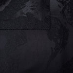 Front and back view of alternate metallic wave jacquard for opacity and texture checks.